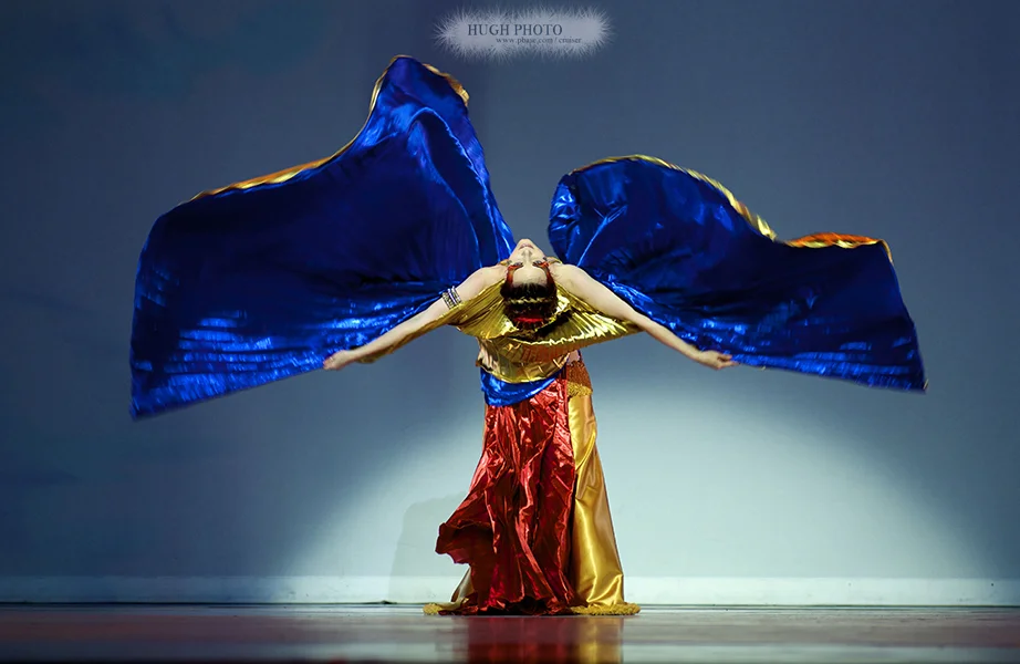  Belly dancer Iana.&nbsp;Spark Dance Competition, Silver Award, December 2012, photo by Hugh Li 