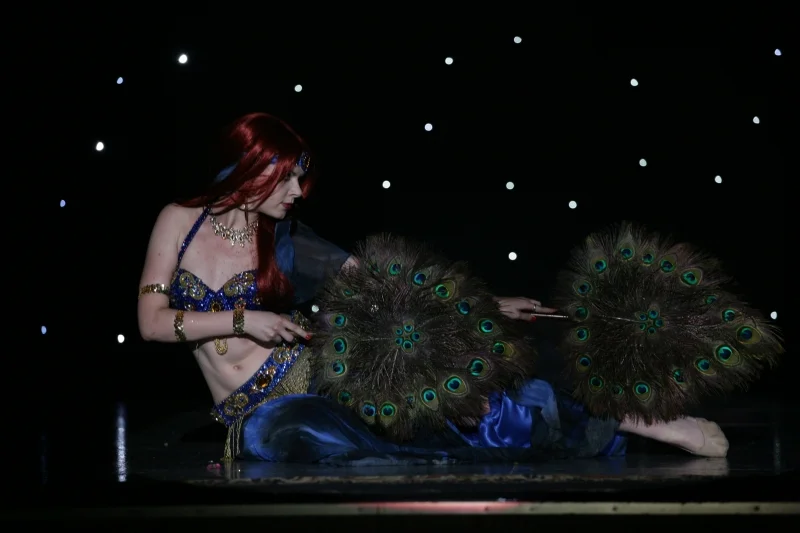  Belly dancer Iana.&nbsp;Performance with Ishtar Dance Co, Ukraine 2009. 