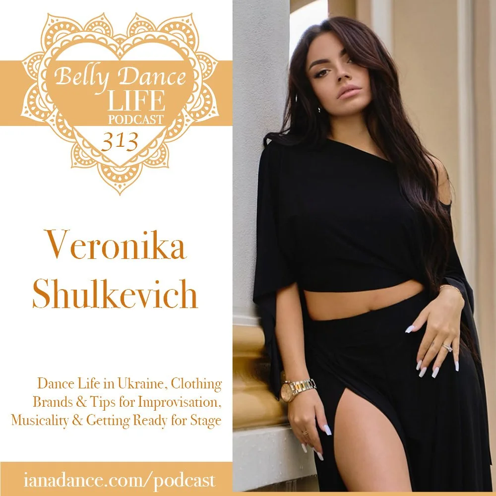 Ep 313. Veronika Shulkevich: Dance Life in Ukraine, Clothing Brands & Tips for Improvisation, Musicality and Getting Ready for Stage