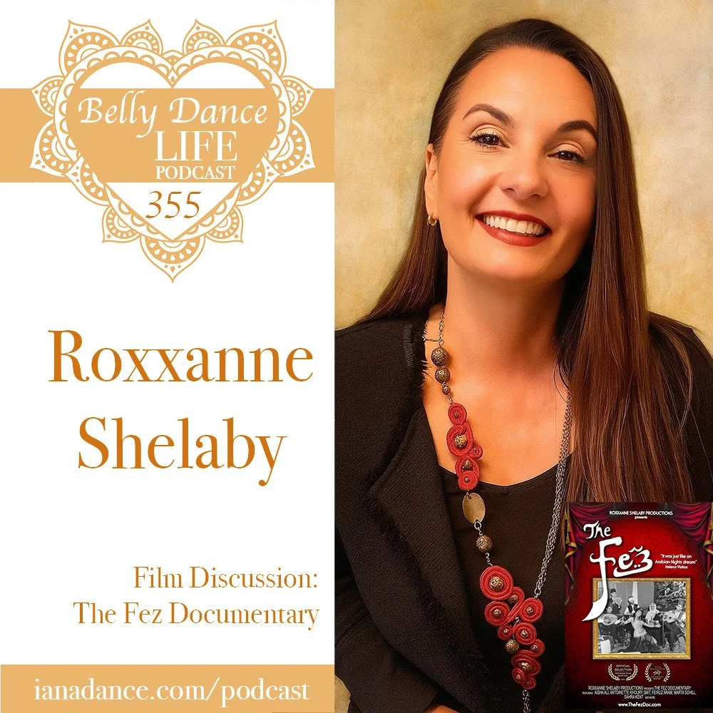 Roxxanne Shelaby belly dance classes online