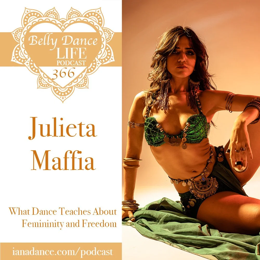 Julieta Maffia belly dance classes online