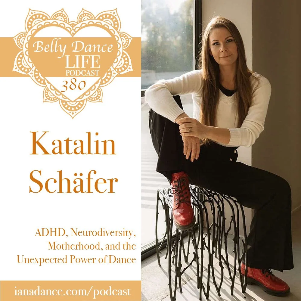 Katalin Shafer belly dance classes online