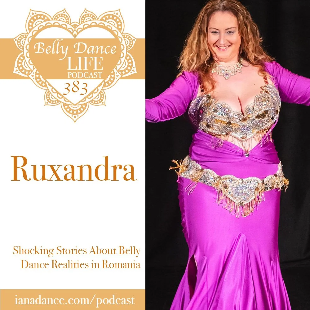 Ruxandra belly dance classes online