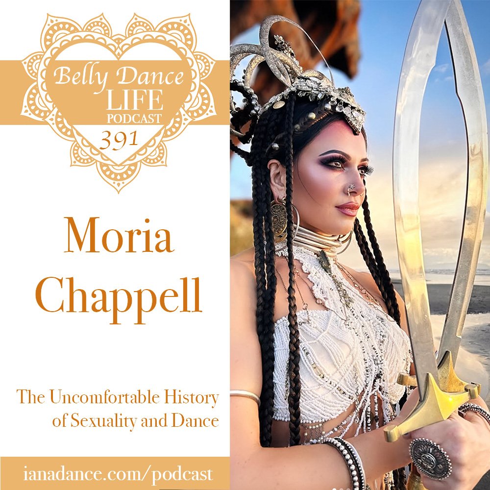 Moria Chappell belly dance classes online