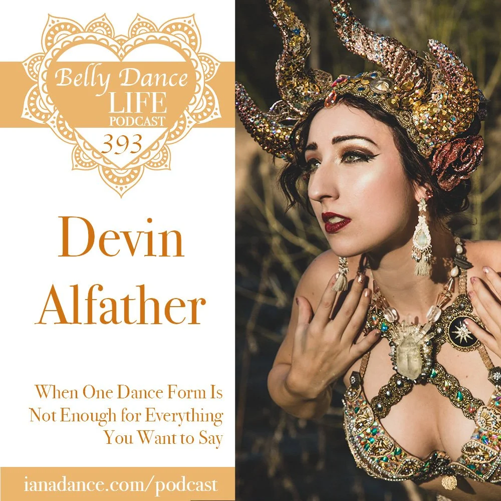 Devin Alfather belly dance classes online