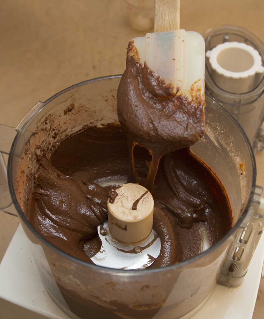 The end result will be shiny and smooth, but with some nutty texture. That's a good thing! The nutty texture is proof that this is legit, homemade goodness - not over-processed stuff from the store. 