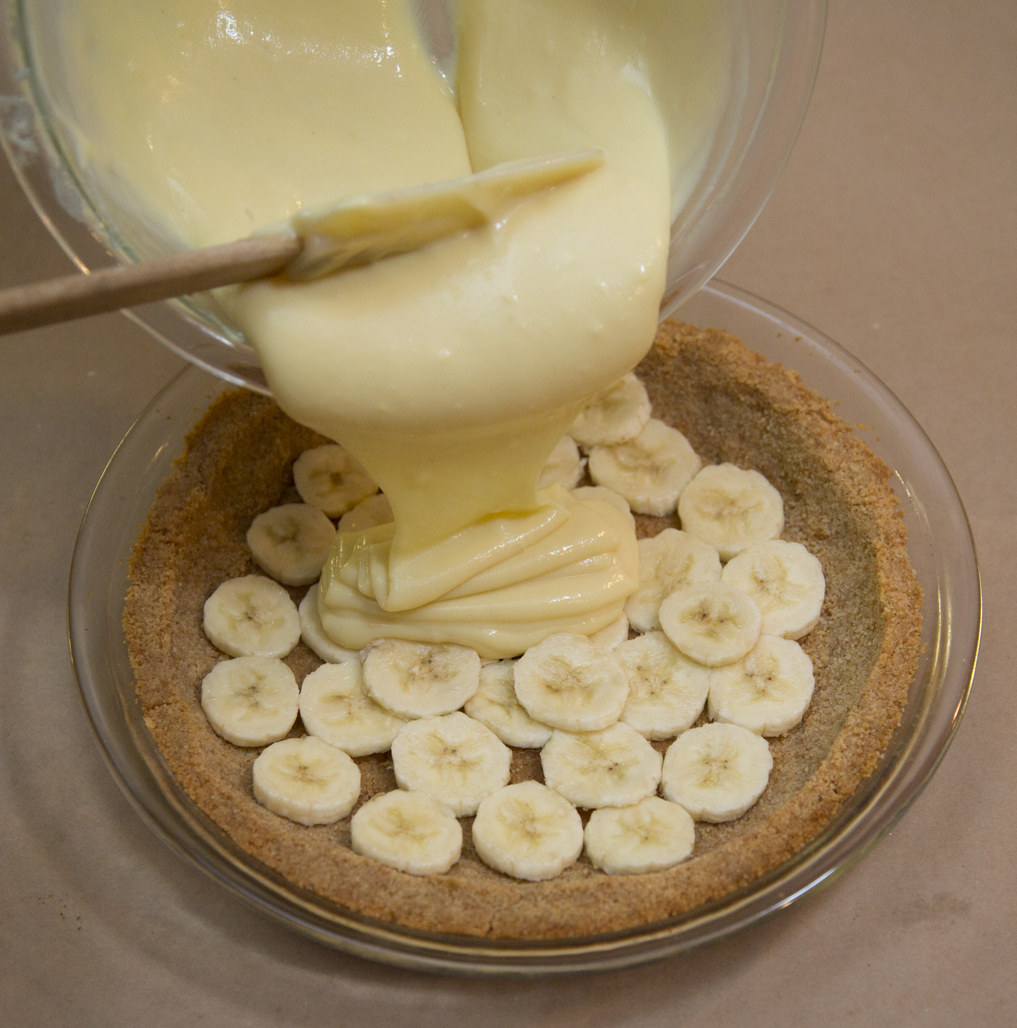 A layer of pudding...