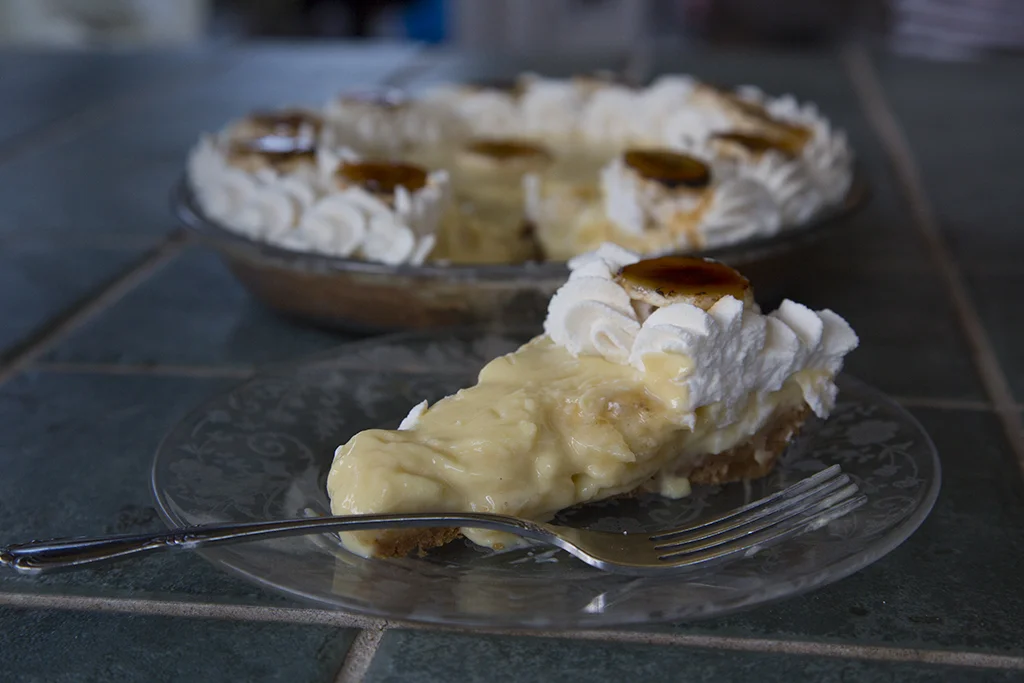 Banana Cream Pie in all it's Mother's Day glory