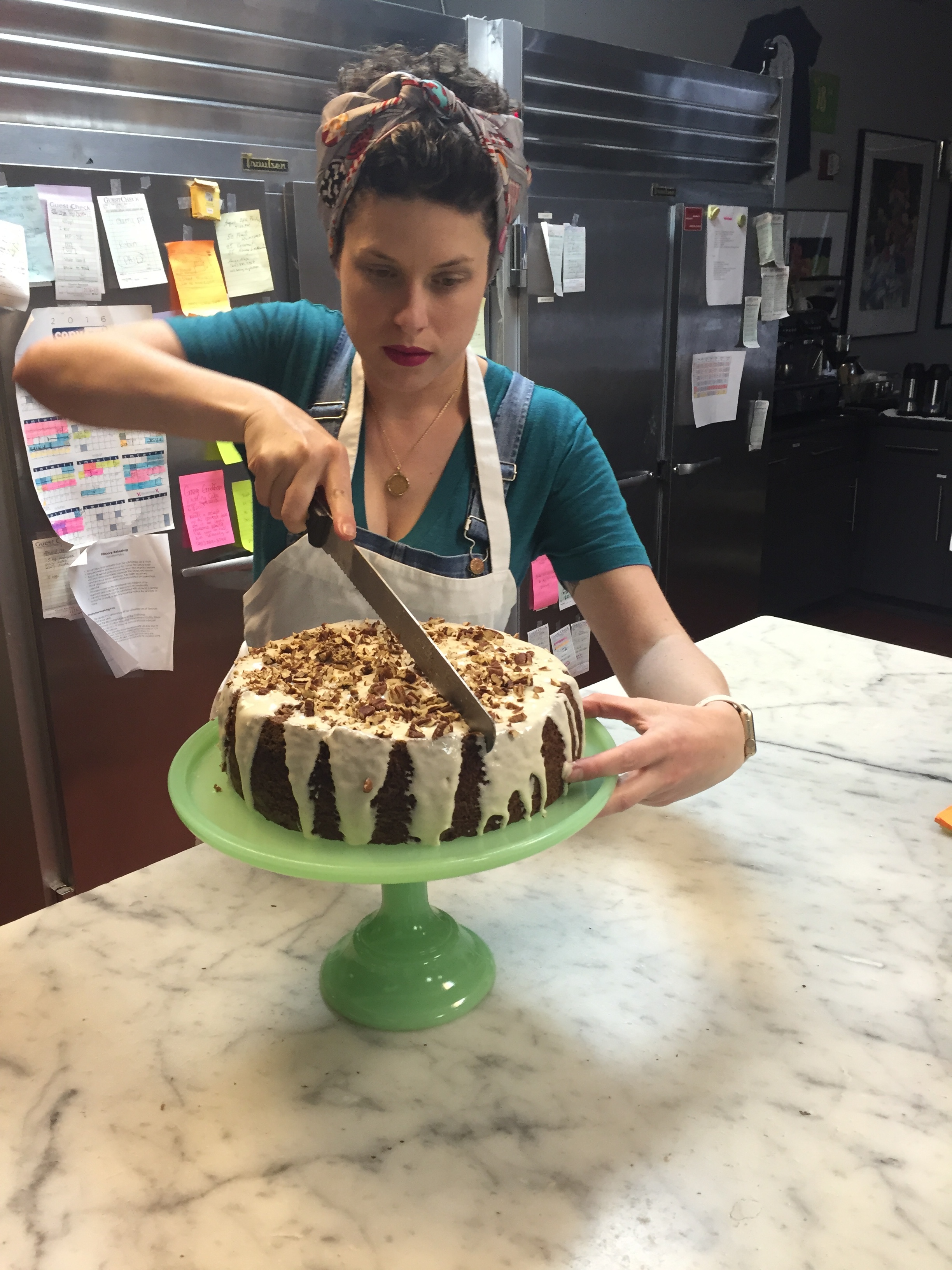 Elena Basegio, pastry chef and owner of Fillmore Bakeshop.