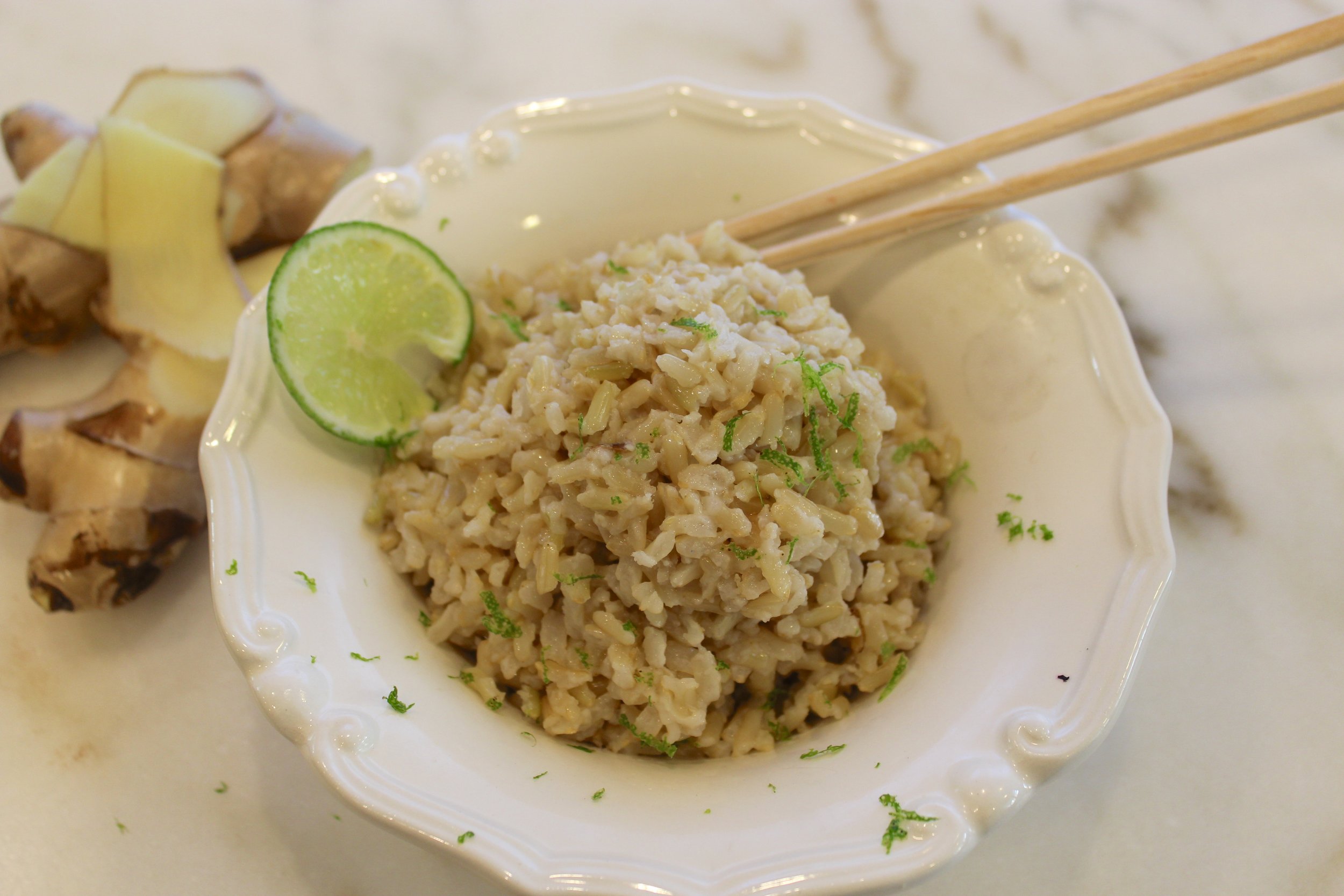 Toasted Coconut Rice - Culinary Ginger