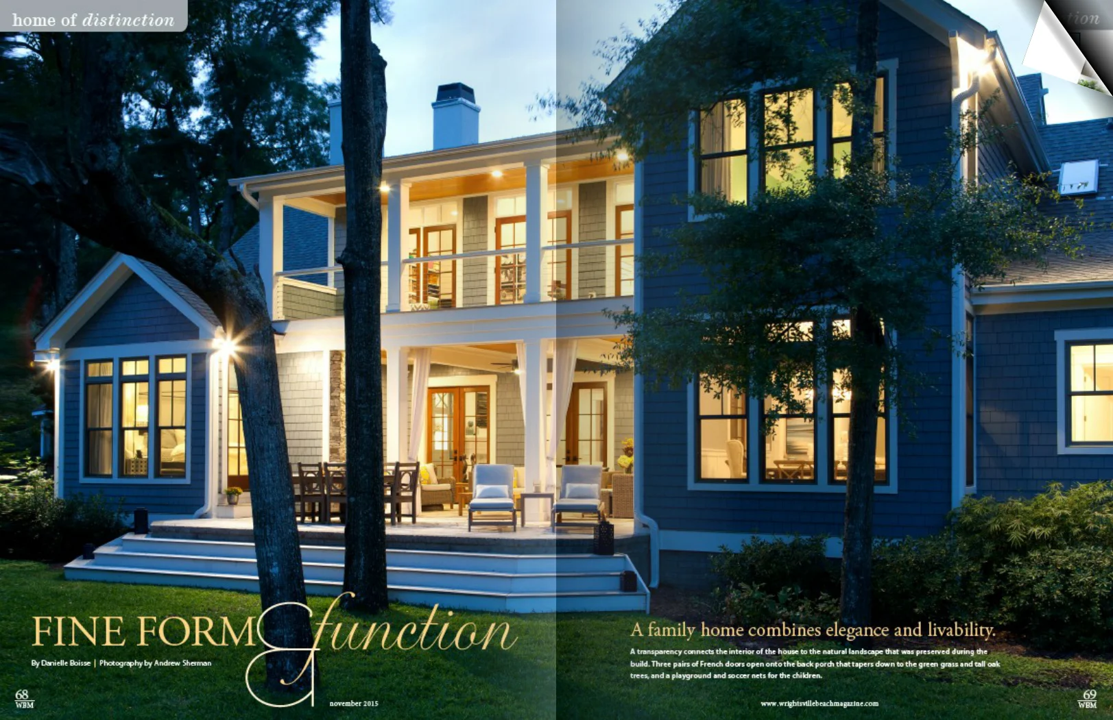 *image courtesy of Wrightsville Beach Magazine, photograph by Andrew Sherman