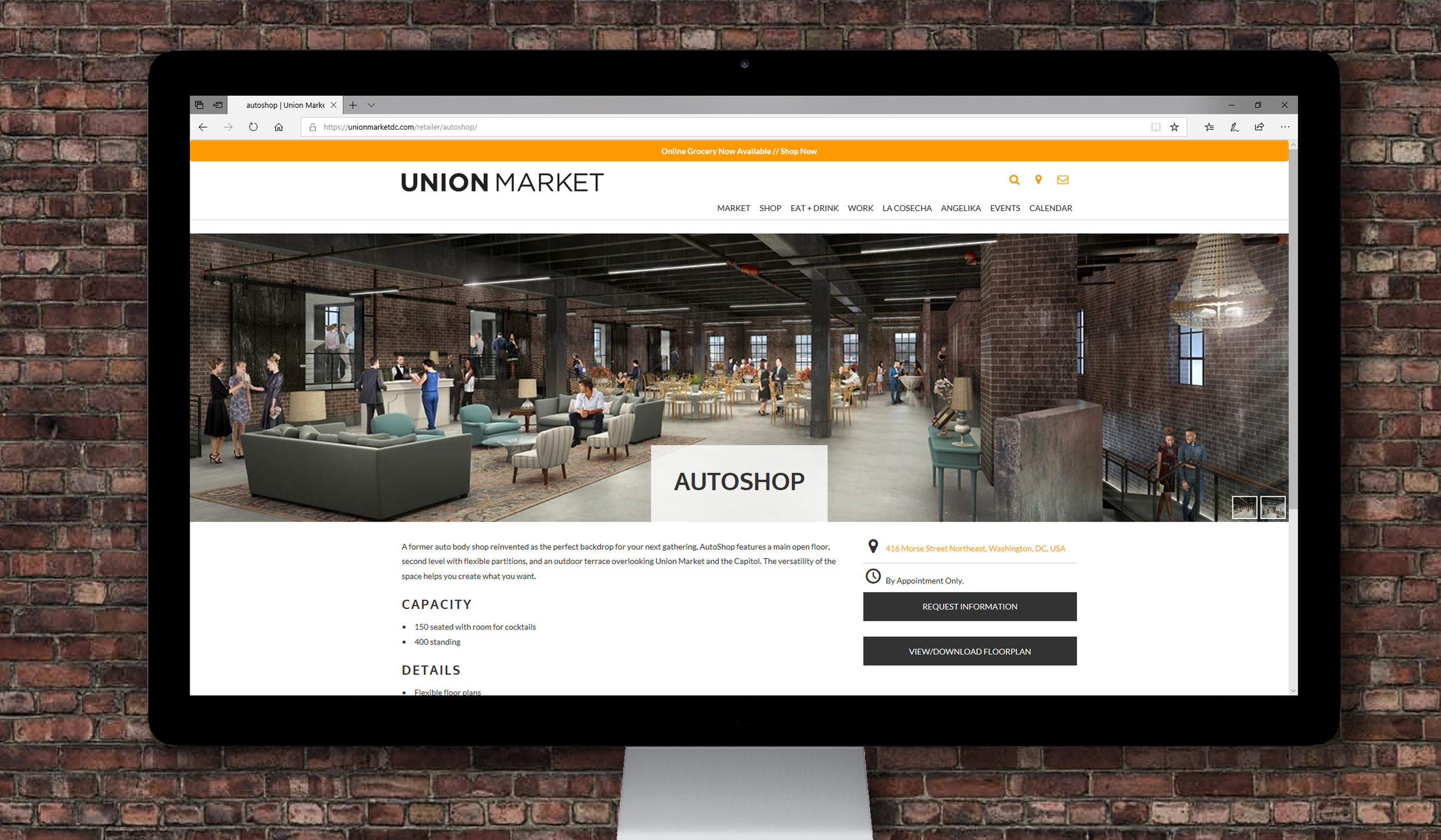 Website: Union Market Auto Shop