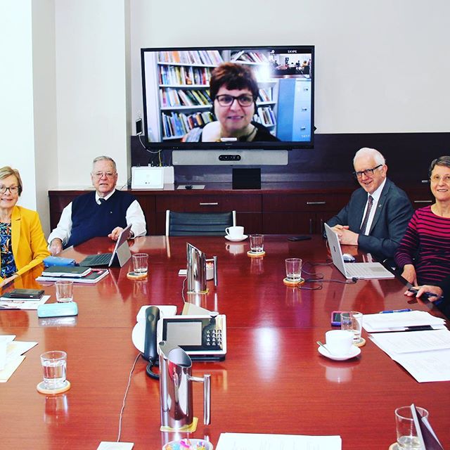 Our Marist Tertiary Committee met on 18 September 2018 focusing on developing online Marist Tertiary programs for 2019 #maristtertiary #wemarists