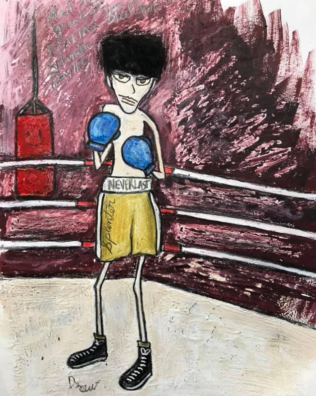 Splinter Davies Growing up in the 70s, Ali was the ‘Greatest’ and Rocky 1 - starring the ‘Italian Stallion’ - was at the drive-in, my Dad took me to see it. Back then I used to imagine what it would be like to be a champion boxer. My Uncle Earl used to call me ‘splinter’ on account of my scrawny physique. Thought that would have been a cracker of a boxing pseudonym... ‘and in the red corner weighing 4 stone 7, ringing wet, ‘Splinter Davies’.