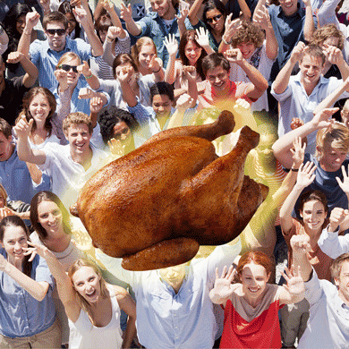 A toast to a bloody good roast.