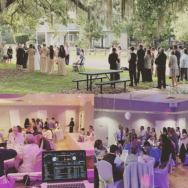 Congratulations to Lady & Chris, so glad to be a part of their special day #latintouchentertainment #_djlu #partytime #truelove #Lady&Chris