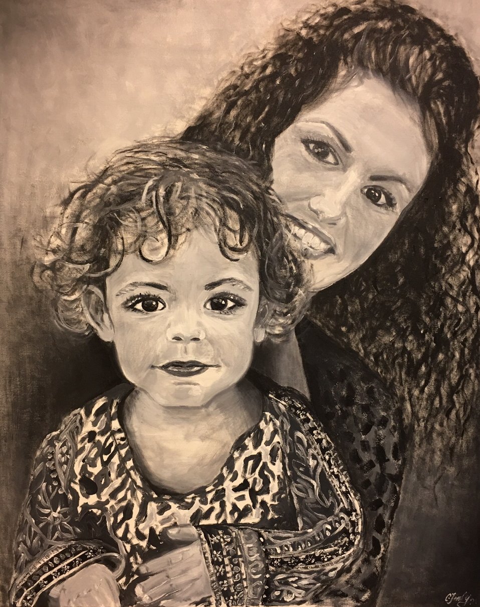  Commission  oil on canvas   2021 