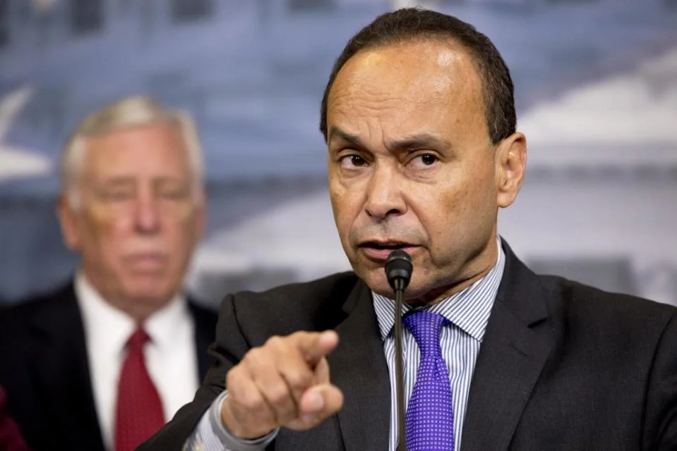 In this Jan. 12, 2016, photo, Rep. Luis Gutierrez, D-Ill., speaks during a news conference about immigration raids