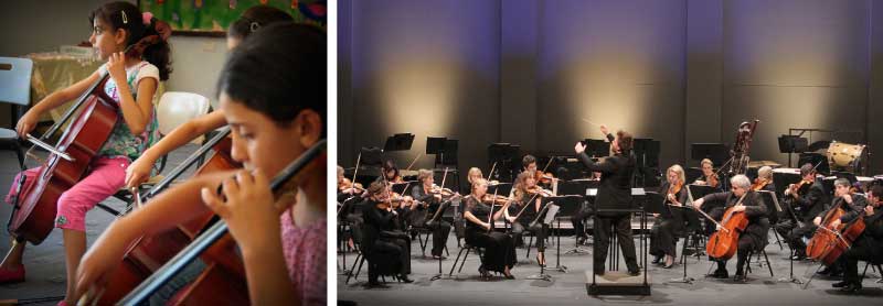 FROM UNDERSERVED YOUTH PROGRAMS TO PROFESSIONAL INSTITUTIONS, THE OPEN STRING PROVIDES INSTRUMENTS AND MAINTENANCE AT A VARIETY OF LEVELS