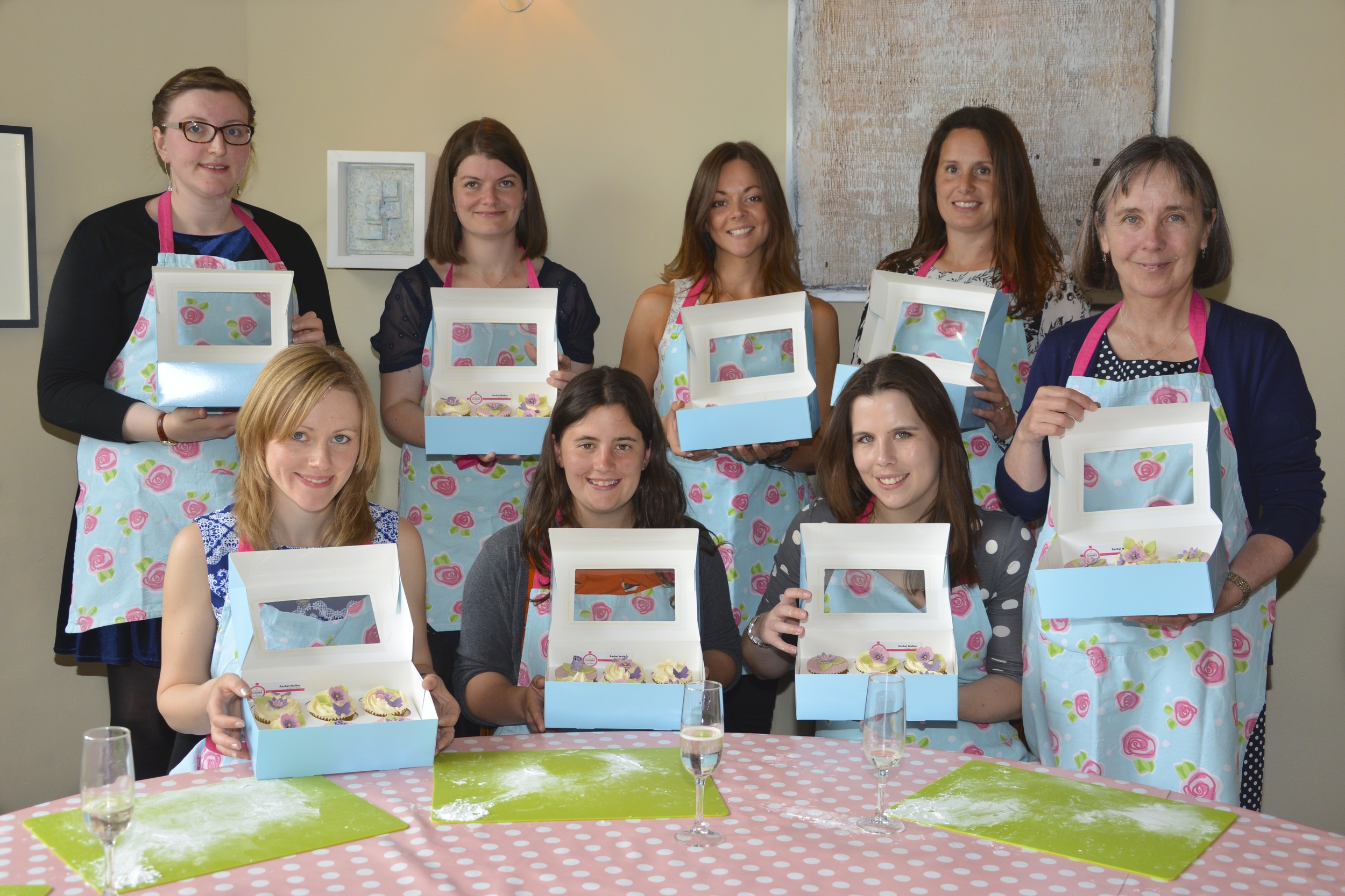 Corporate Team Building Cupcake Decorating Activity Class Bath