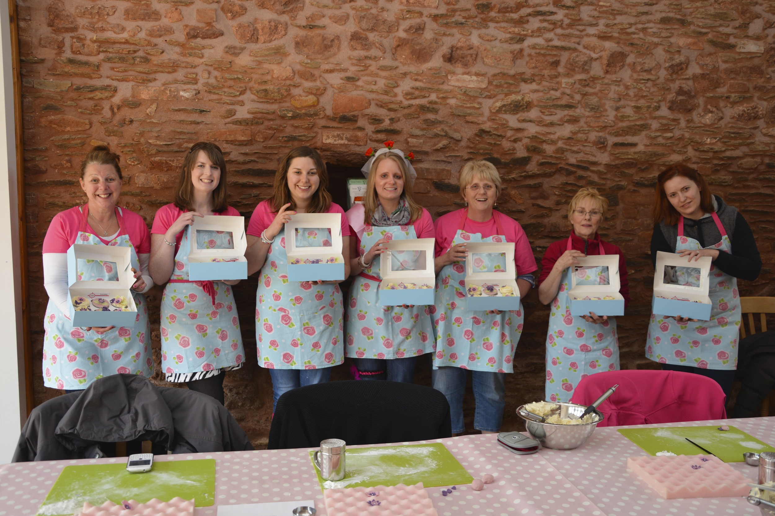 Hen Party Cupcake Decorating at Goldbrick House, Bristol