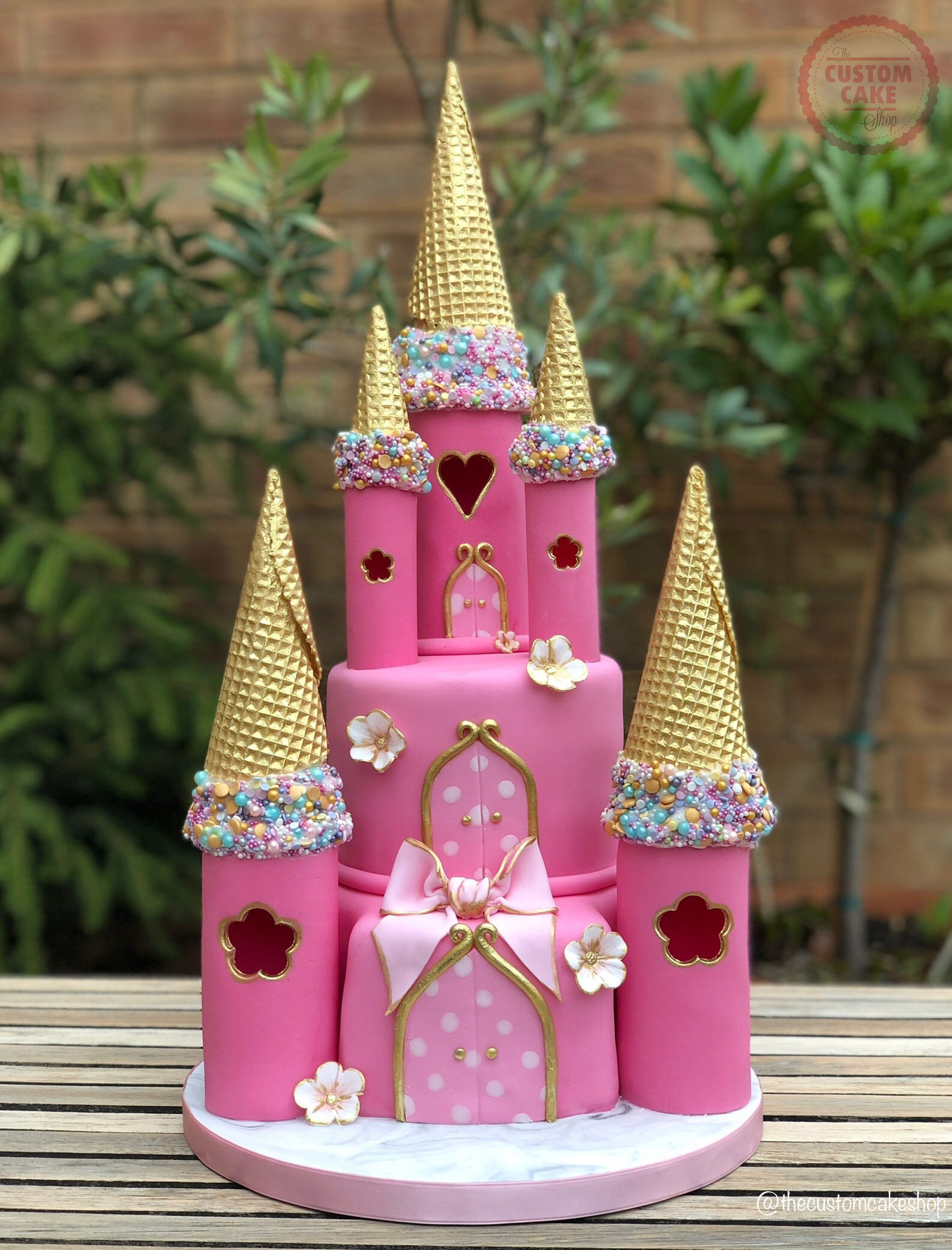 Princess Fairytale Castle Cake
