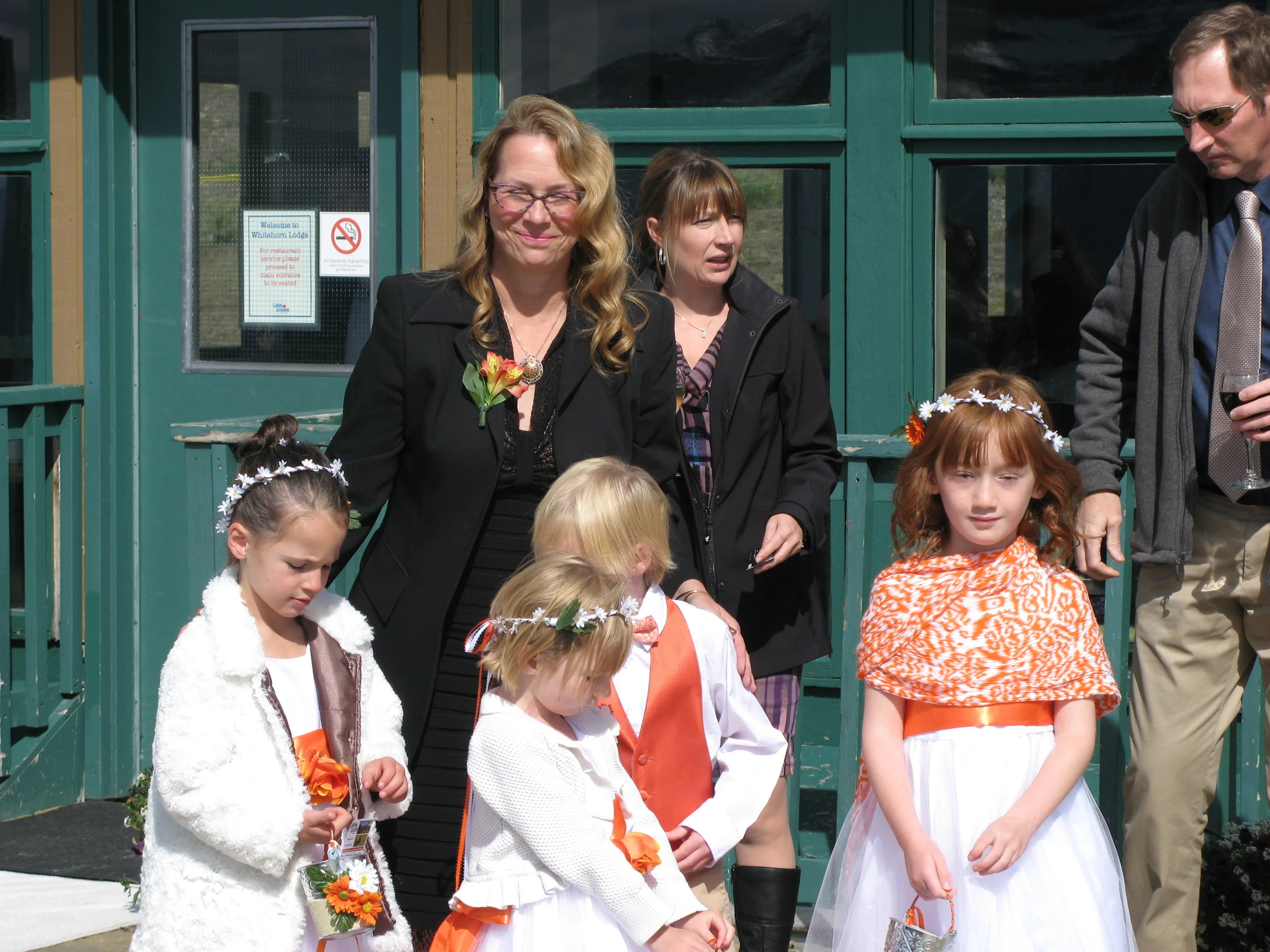 little ones in orange