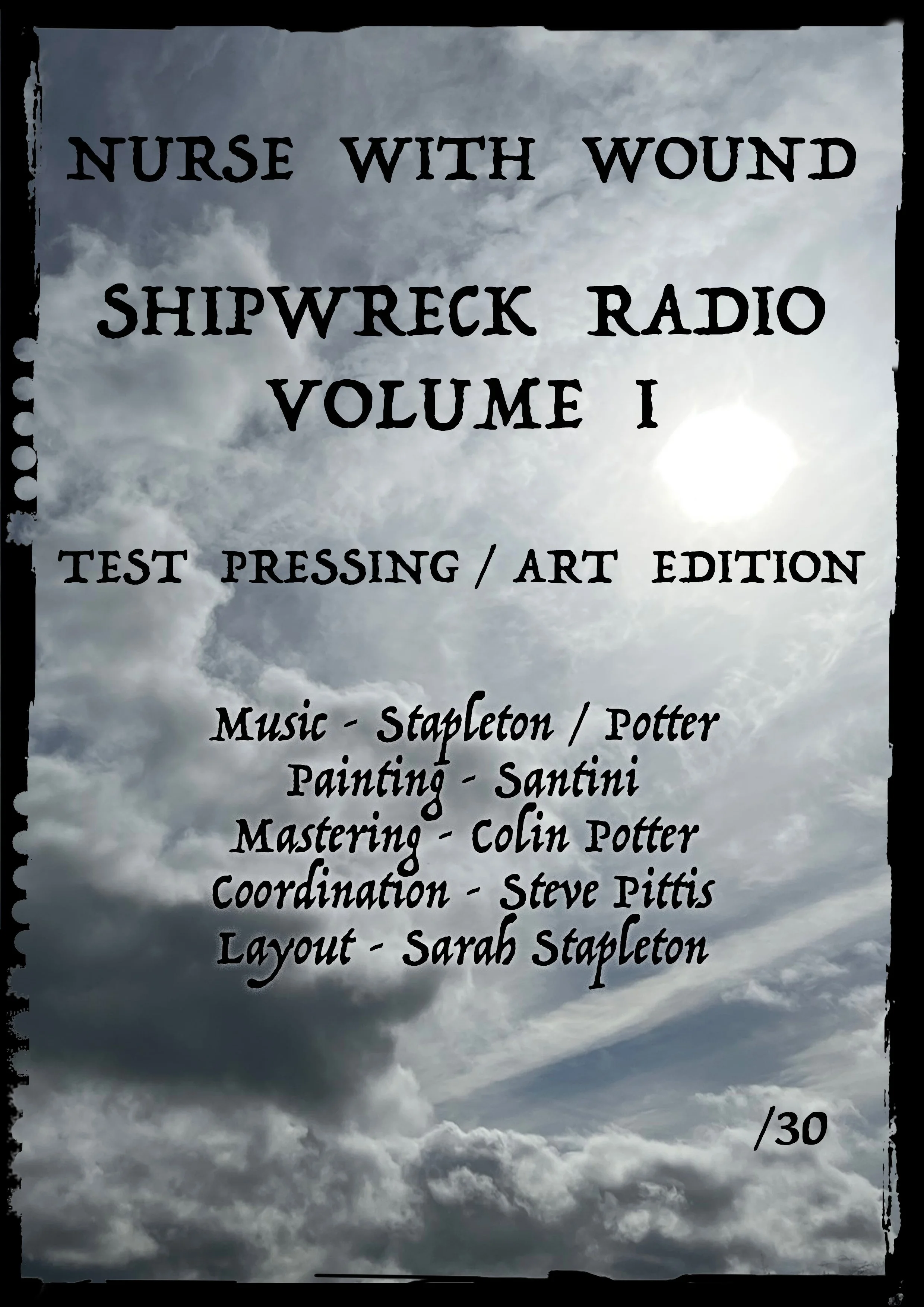 SHOP — NURSE WITH WOUND