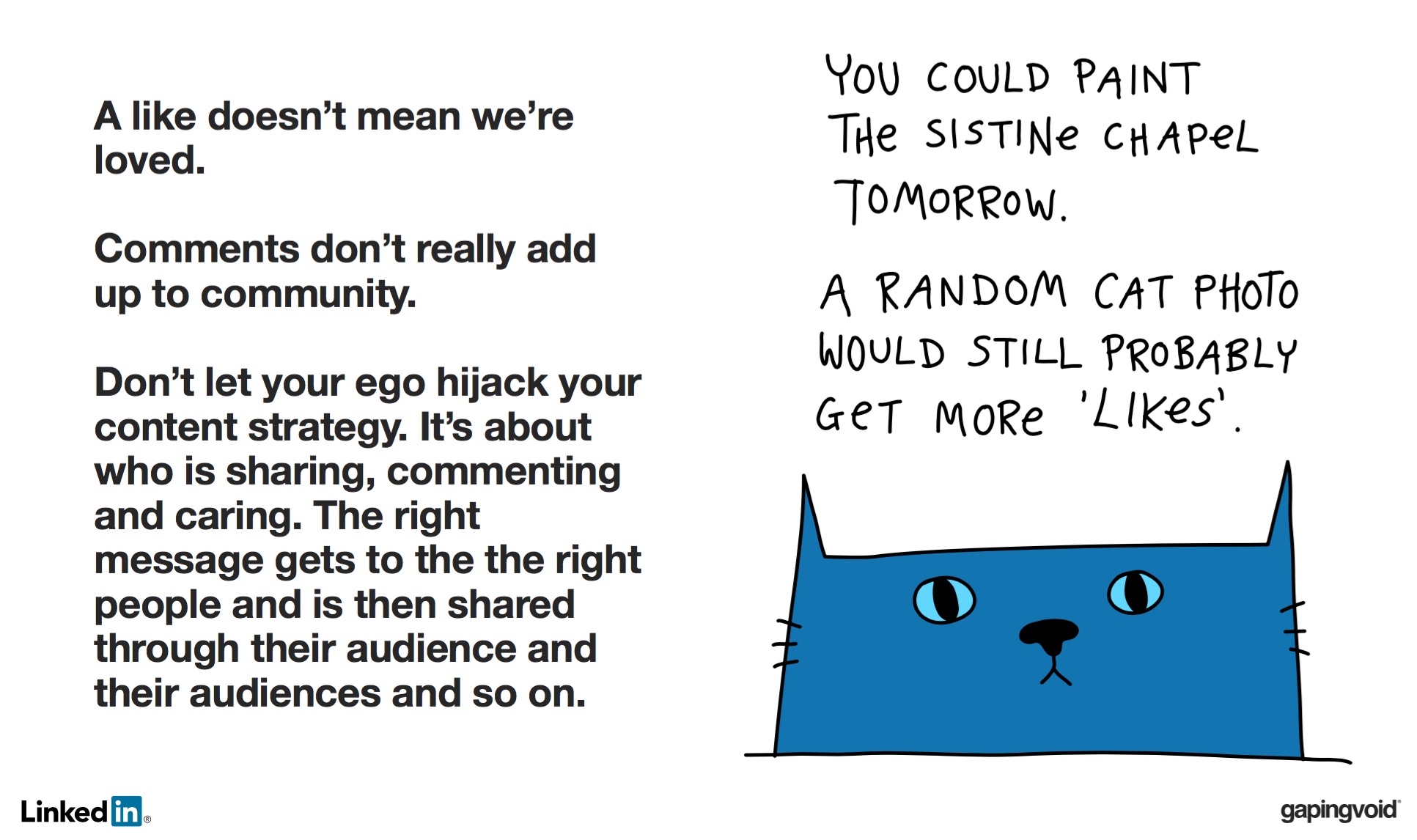 @LinkedIn & @gapingvoid