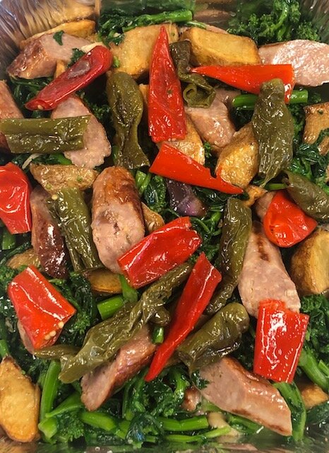 broccoli rabe &amp; sausage