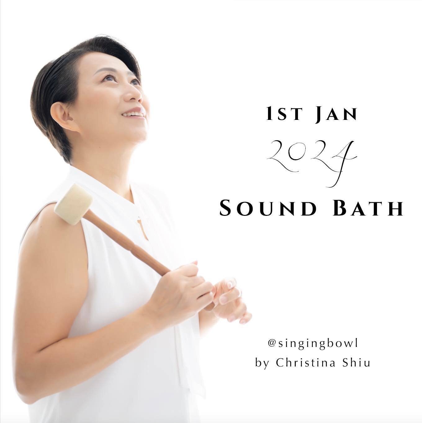 1 st Jan 2024 12pm

Join here: https://www.eventbrite.sg/e/sound-healing-guided-meditation-with-christina-tickets-114239030014?aff=oddtdtcreator