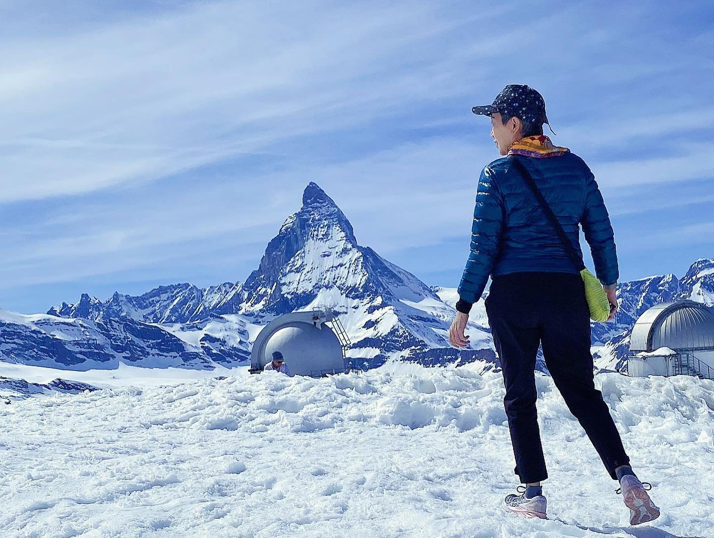 The many views of the Matterhorn in 1 day. In the morning, evening, from the top middle and bottom! You can&rsquo;t miss it on a fine day. I&rsquo;m so grateful for the good weather. 🤩