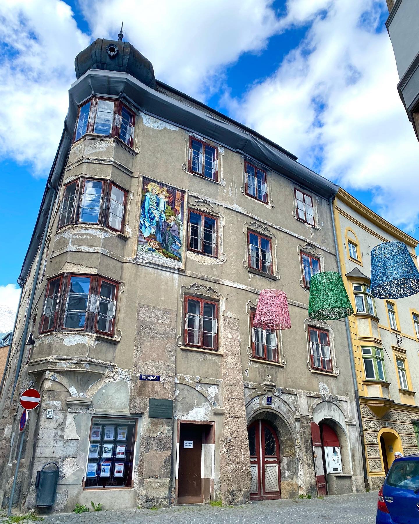 Hall in Tirol, a little charming old town near our place.