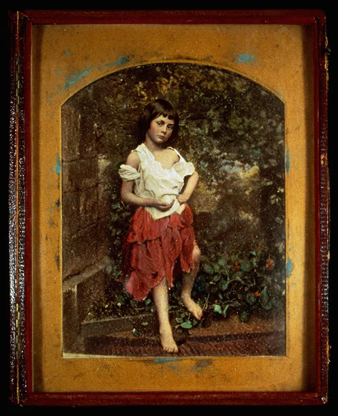  Alice Liddell in costume da zingarella fotografata da Lewis Carrol