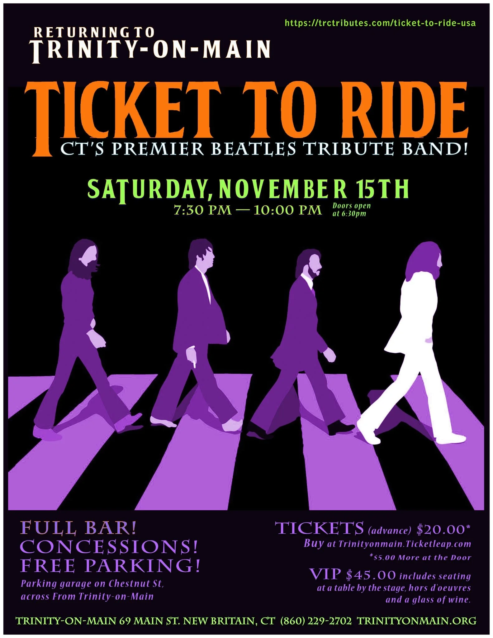 Ticket To Ride Beatles Tribute band