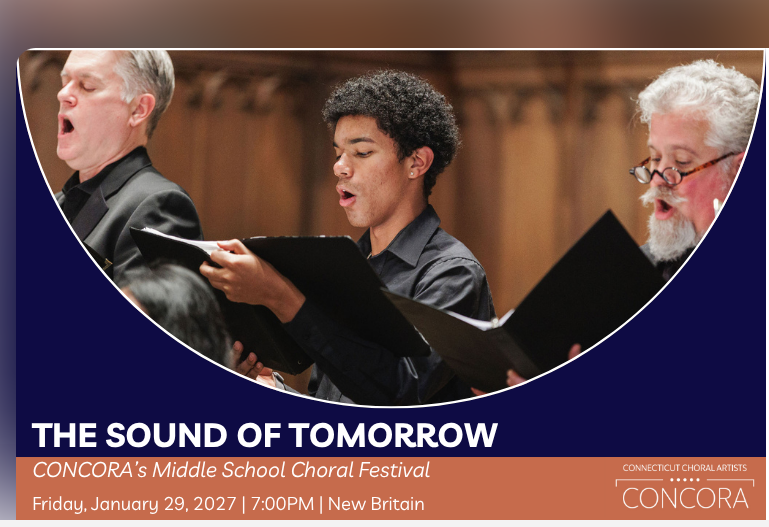 The Sound of Tomorrow: CONCORA's Middle School Choral Festival.