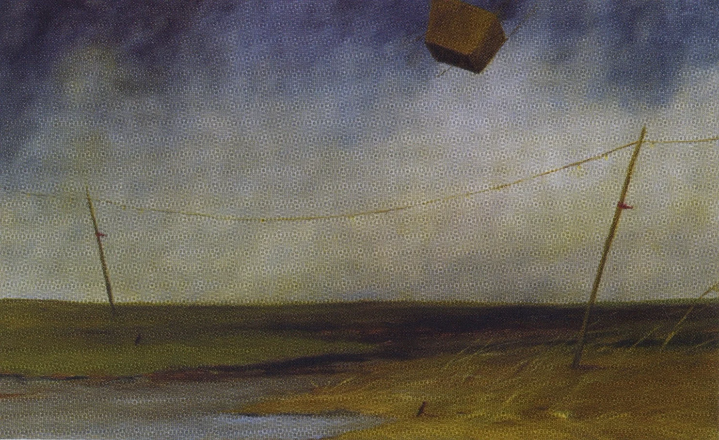 Away, Oil on Canvas, 50.8 x 81.28 cm (20 x 32inches)