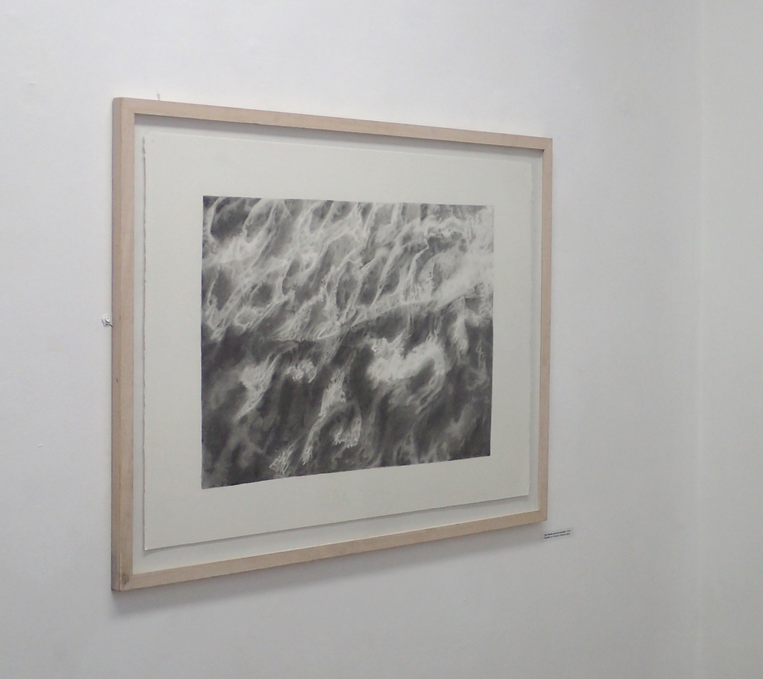  The Visible and the Invisible, 2010                                          Graphite on Fabriano Artistico paper, 56 x 76.5cm   