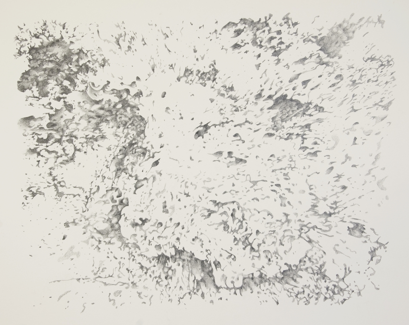  Untitled, 2009   Graphite on Hahnemuhle paper, 68 x 78 cm    