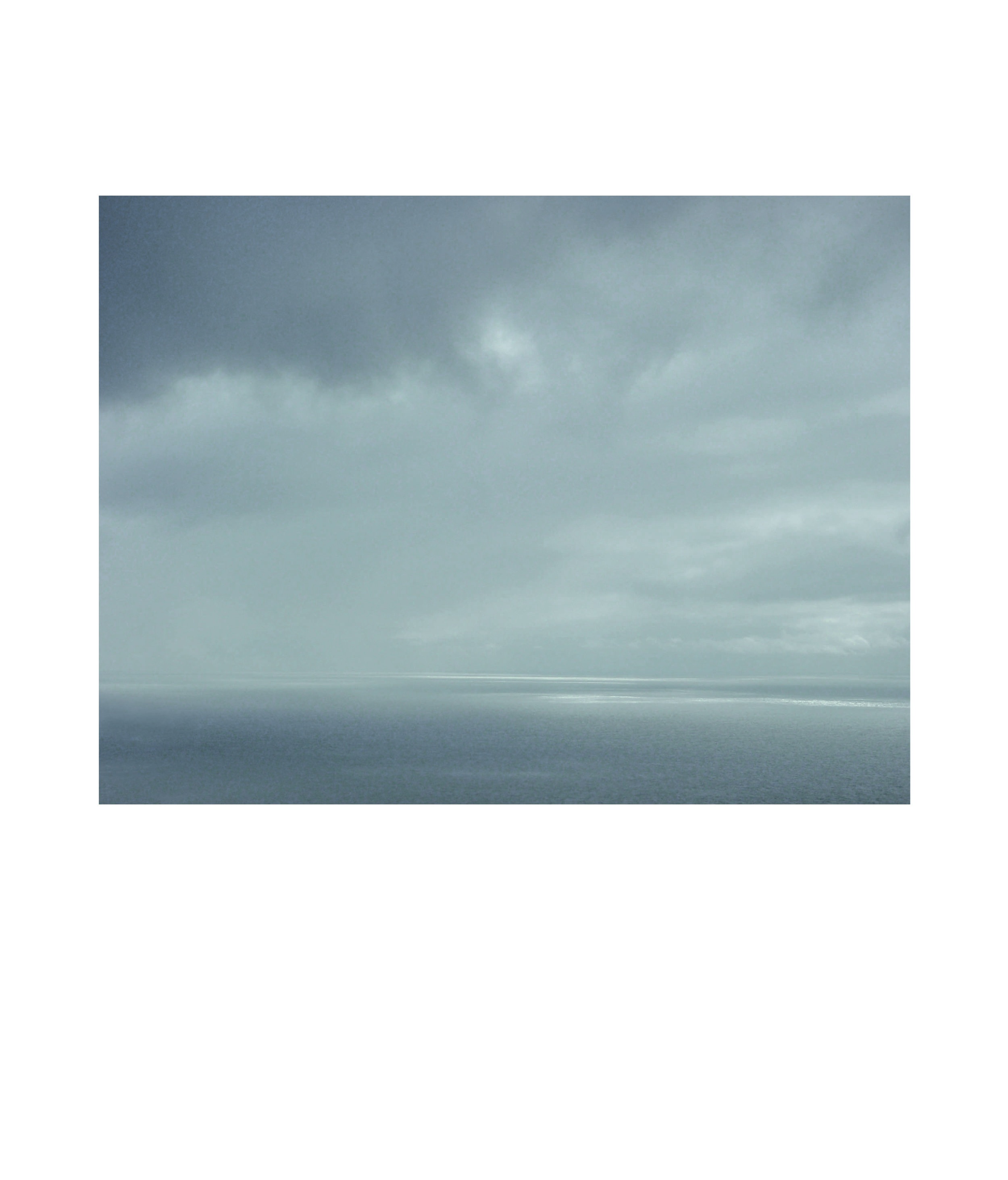   Hebridean Sea Sequence (ii), Towards Uist from St. Kilda, 2013                                                                                                               7 Digital pigment prints on Hahnemuhle Photo Rag,                          