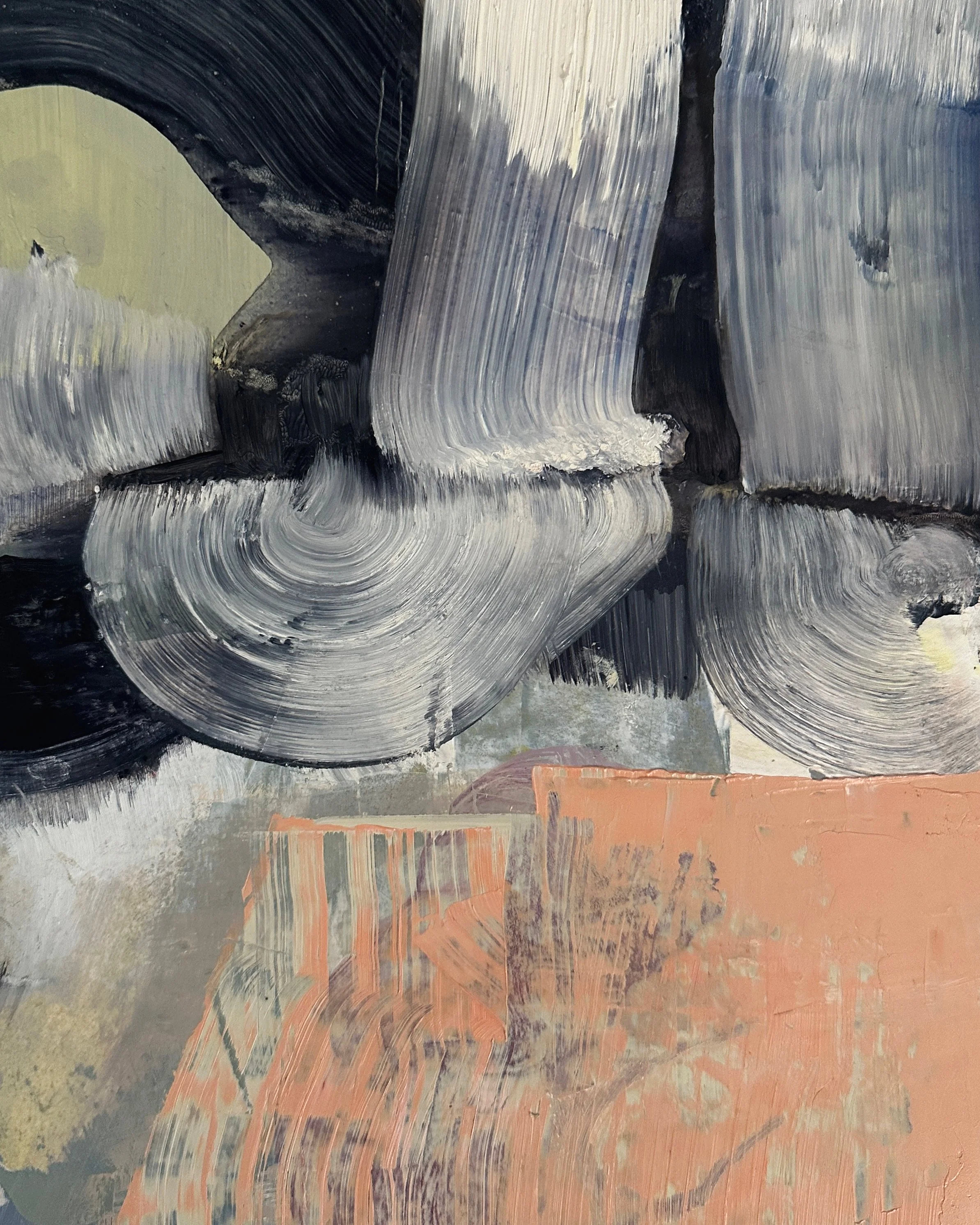 You & I,
Oil & Turpentine on paper,
29.7 x 21.0 cm,
2025