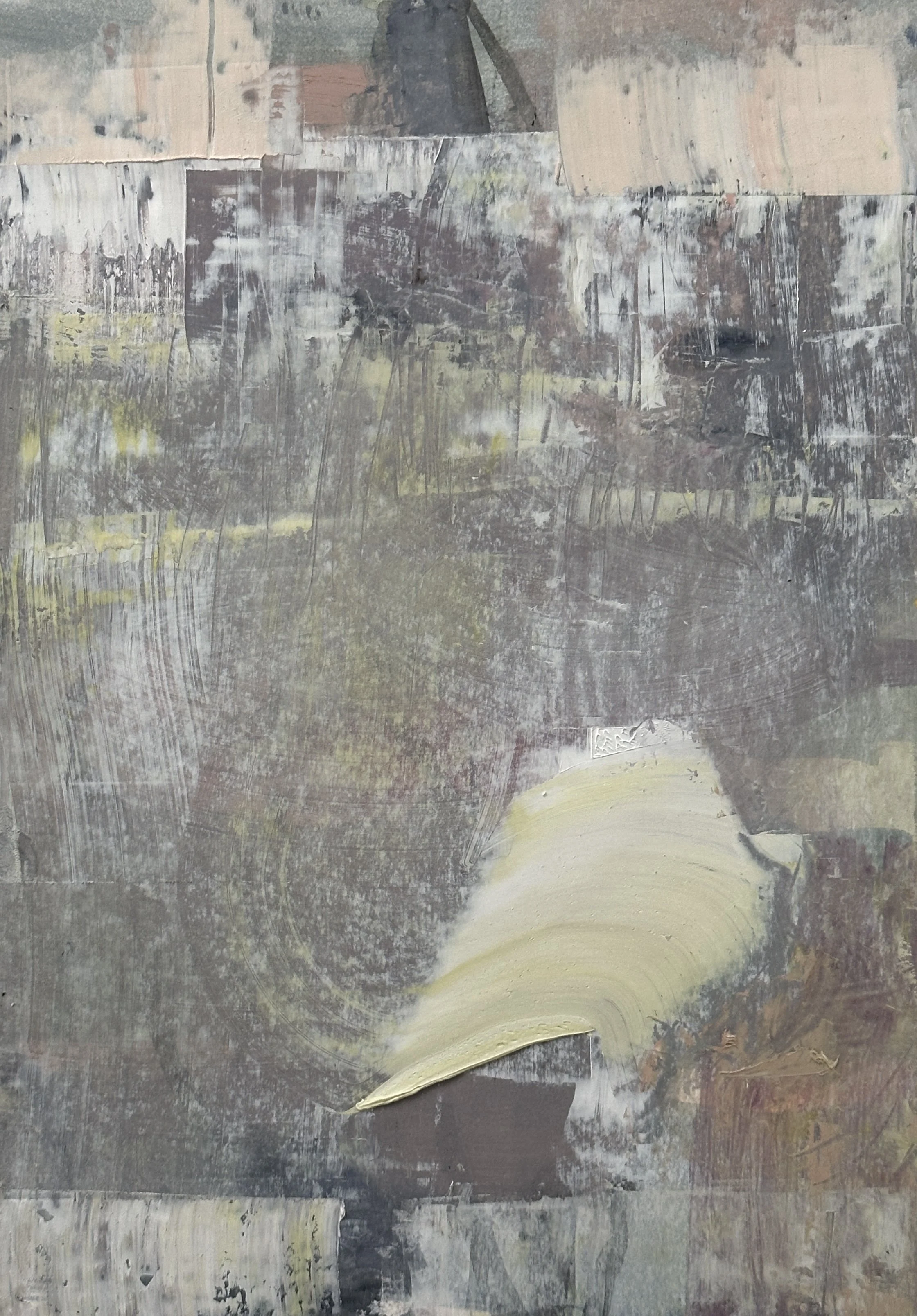 Away,
Oil & Turpentine on paper,
29.7 x 21.0 cm,
2025