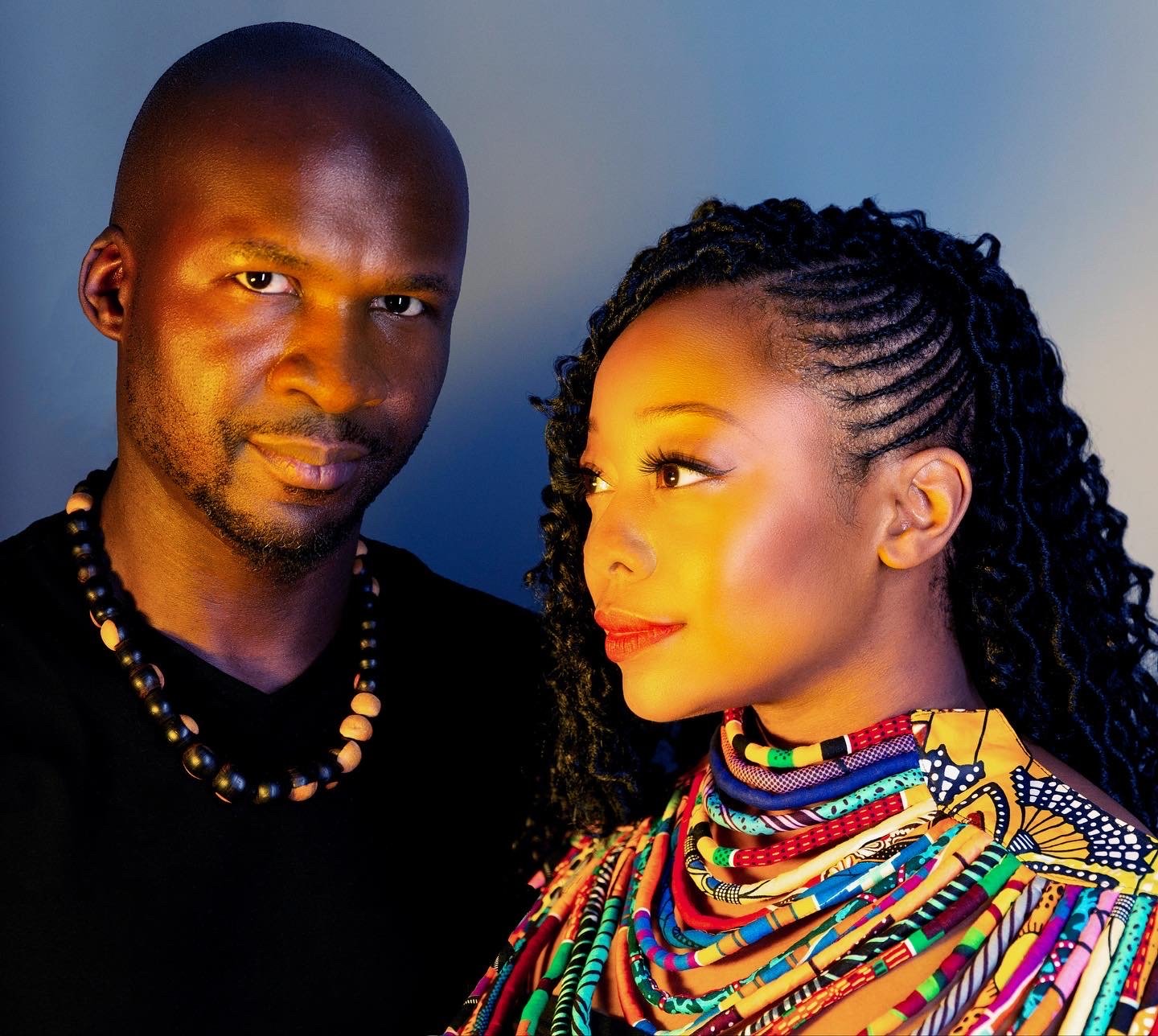 Alicia Olatuja and Michael Olatuja in Studio, 2022