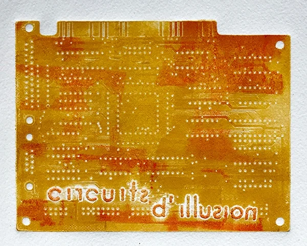 Circuits of illusion - 2018 - 11 x 16’