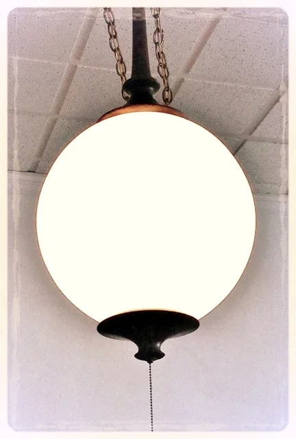 groovy orb light, $450