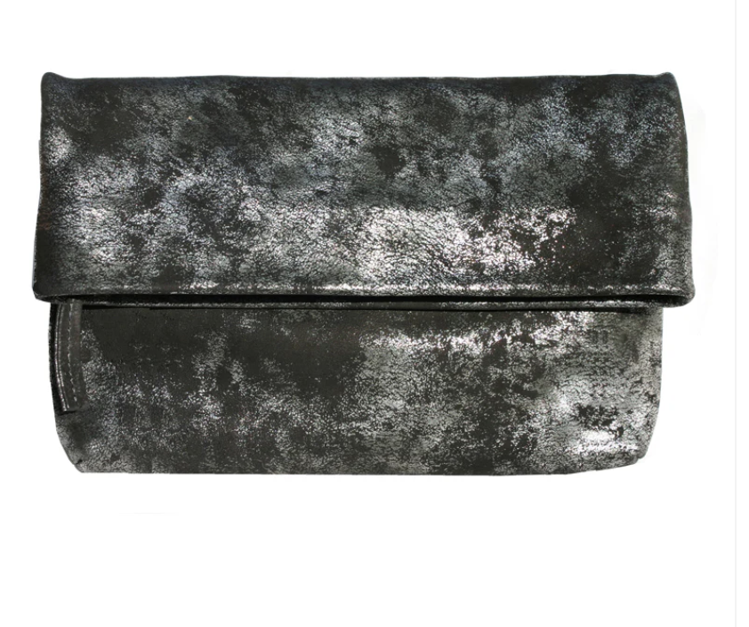 Kim White Foldover black metallic.png