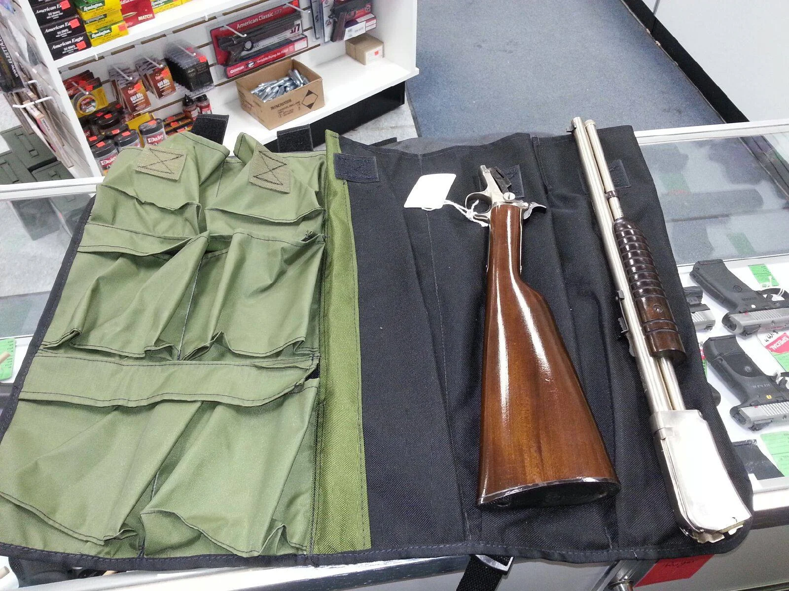 Accommodates guns sized for youths and adults