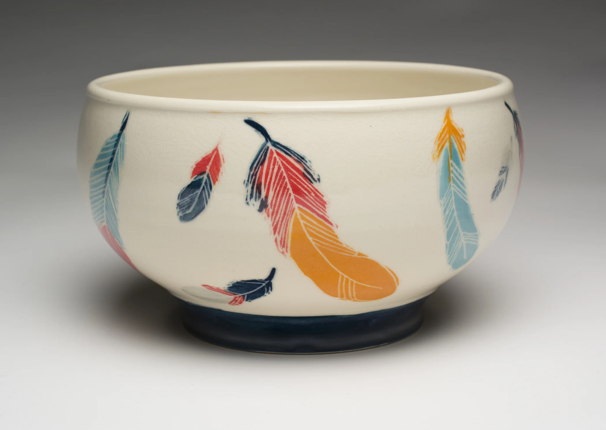 Feather bowl
