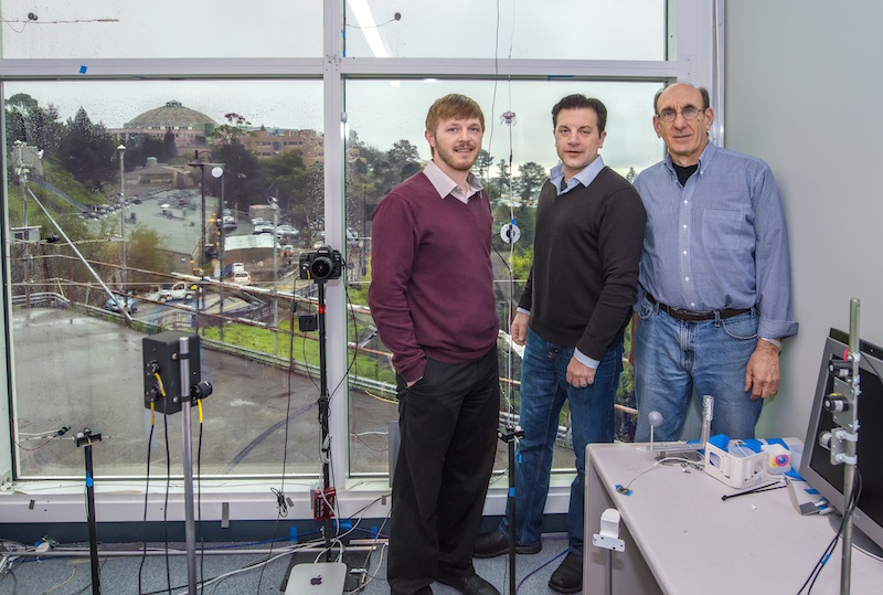 Cyclotron Road Project Lead Raymond Weitekamp (left) and his Berkeley Lab collaborators Arman Shehabi (middle) and Steven Selkowitz (right).