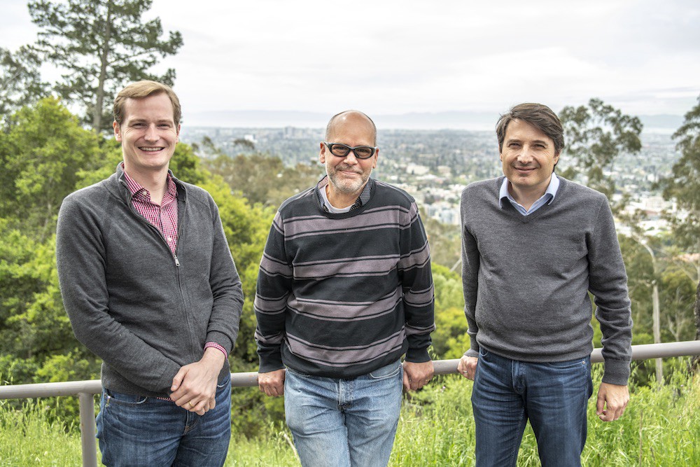 Jared Schwede, Andreas Schmid, and Jean Luc Vay at Berkeley Lab